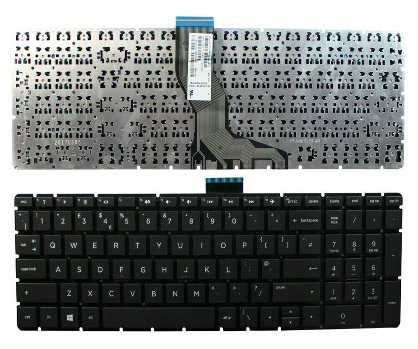 teclados para laptop TecnoPartes