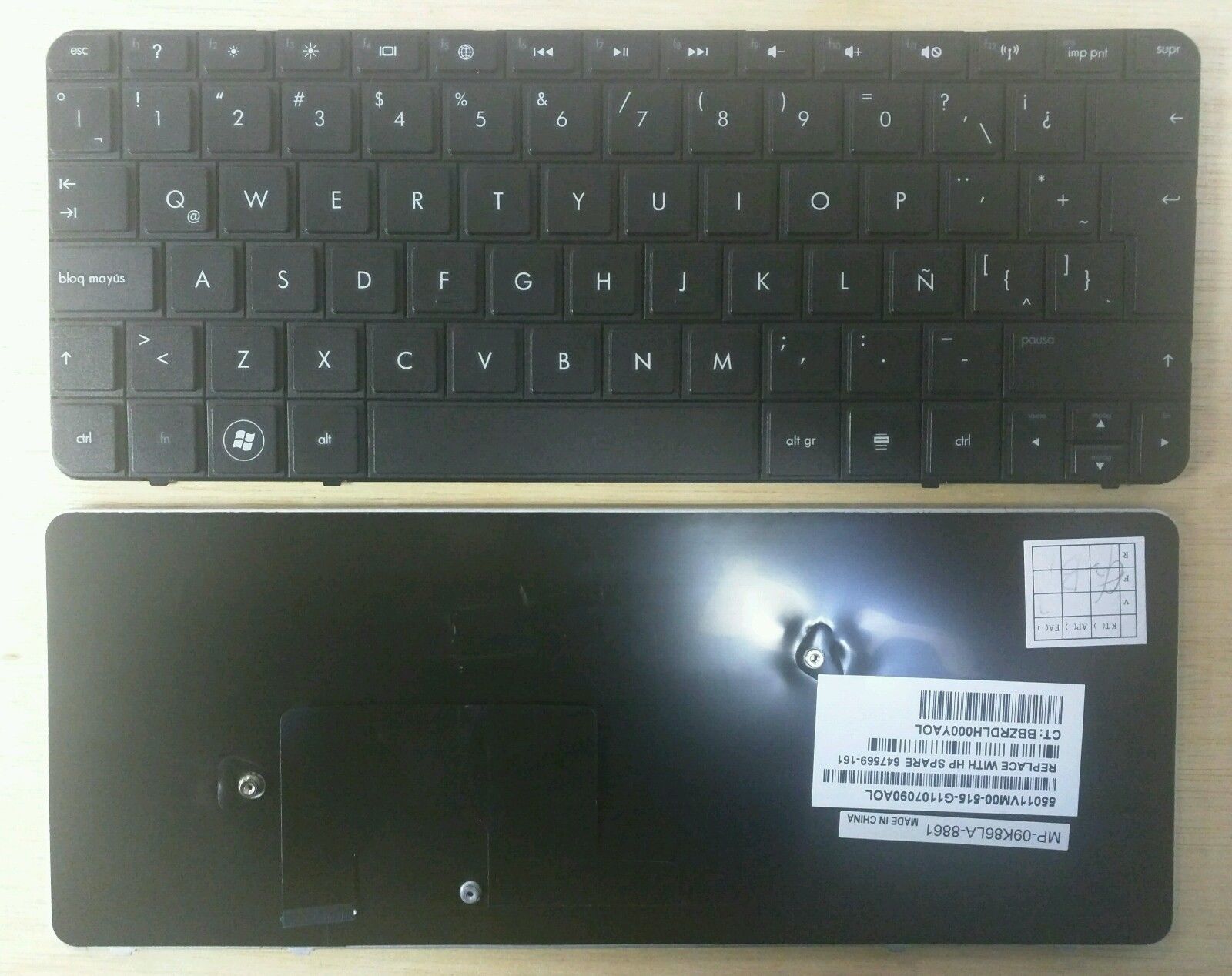 teclados para laptop TecnoPartes